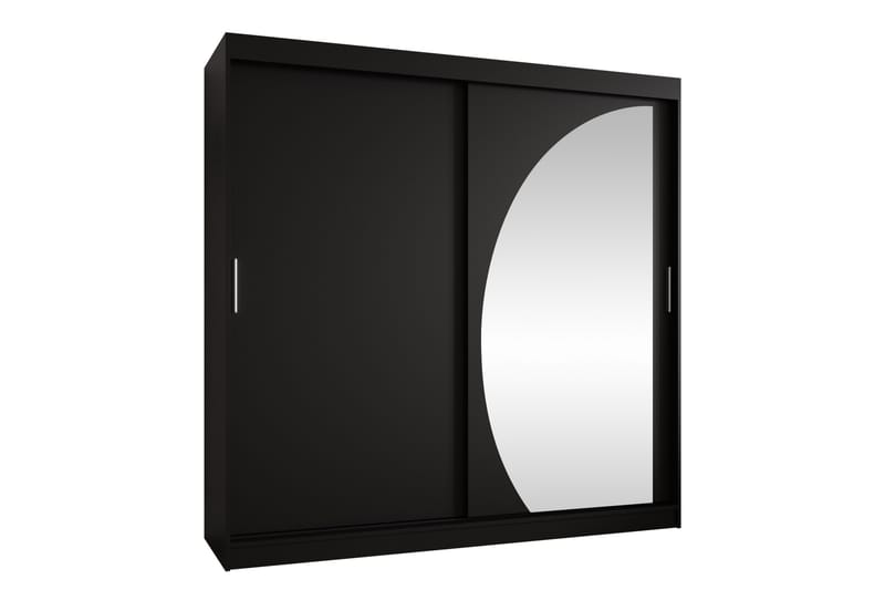 Amira Garderobeskap Med Speil 200x200 cm - Oppbevaring - Garderober & garderobesystem