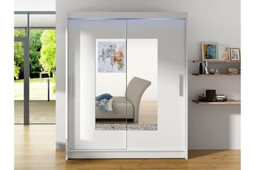 Bay Garderobe Med Speil 150x200 cm - Oppbevaring - Garderober & garderobesystem