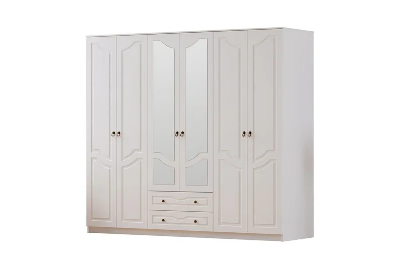 Brelin Garderobe 210x210 cm - Matt Hvit - Oppbevaring - Garderober & garderobesystem