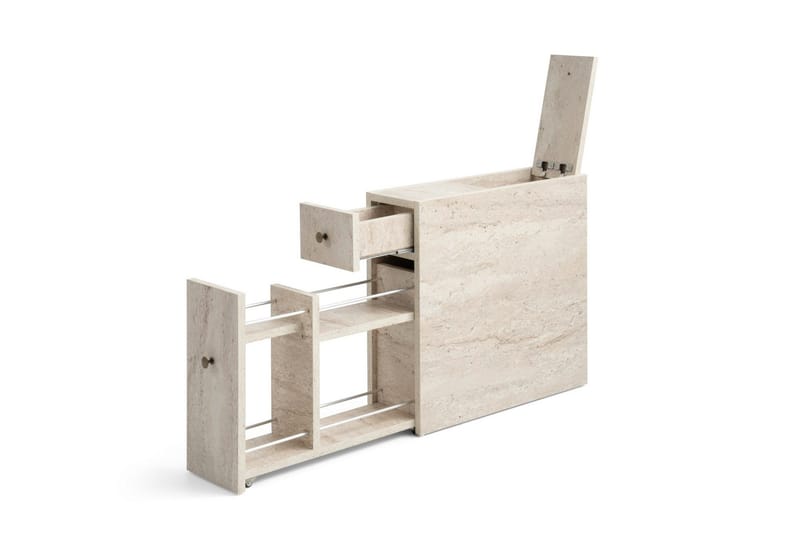 Calencie Baderomsskap 20 cm - Marmor - Oppbevaring - Oppbevaring til baderom