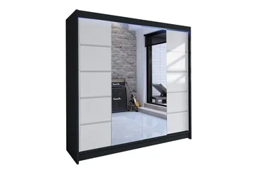 Canderbury Garderobe med Speil 180x215 cm
