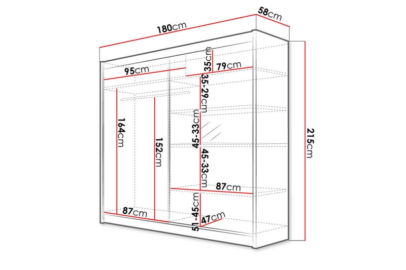 Canderbury Garderobe - Oppbevaring - Garderober & garderobesystem