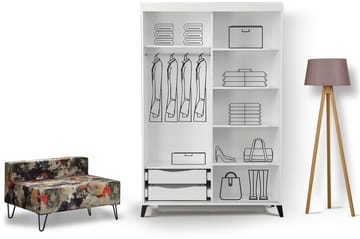 Comfortale Garderobe 120 - Oppbevaring - Garderober & garderobesystem