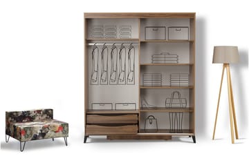 Comfortale Garderobe 160 - Oppbevaring - Garderober & garderobesystem