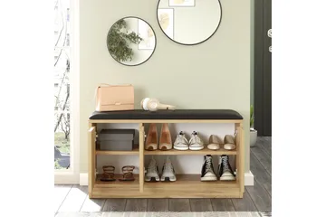 Andifli Skoskap 89,6x45,8 cm - Brun - Oppbevaring - Entreoppbevaring