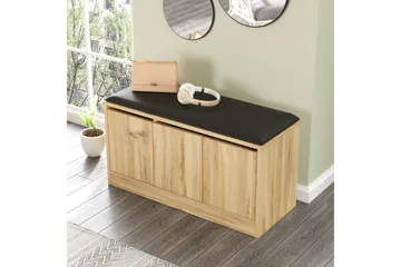 Andifli Skoskap 89,6x45,8 cm - Brun - Oppbevaring - Entreoppbevaring