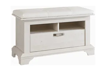 Casique Skoskap 46x99 cm - Hvit - Oppbevaring - Entreoppbevaring