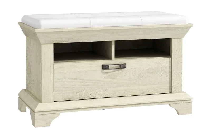 Casique Skoskap 46x99 cm, Hvit