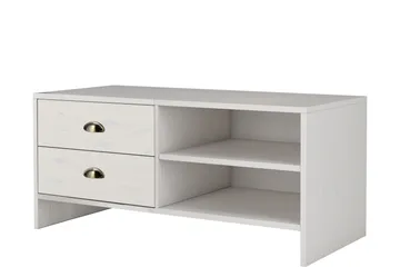 Redrocks Skobenk 45x100 cm - Hvit - Oppbevaring - Entreoppbevaring