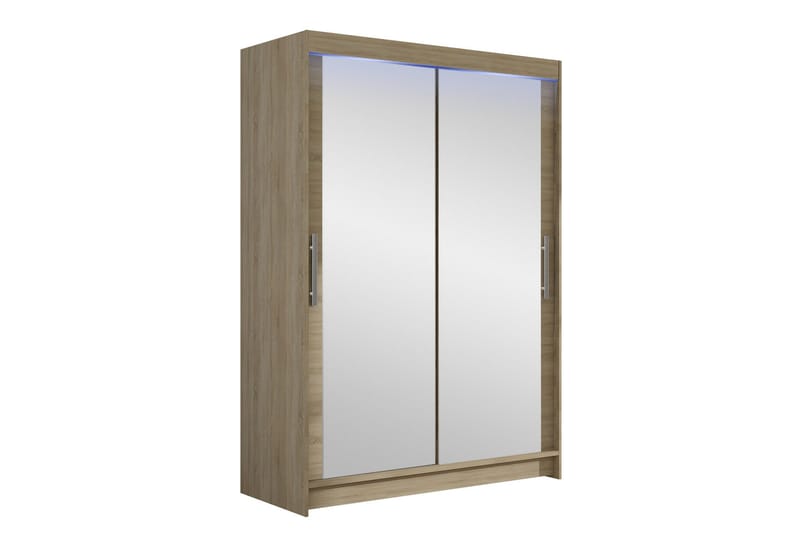 Estella Garderobe med Speil 120x200 cm, Beige
