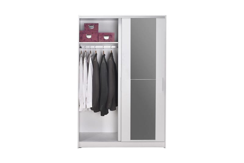 Garderobe Jovel Hvit - Hvit - Oppbevaring - Garderober & garderobesystem
