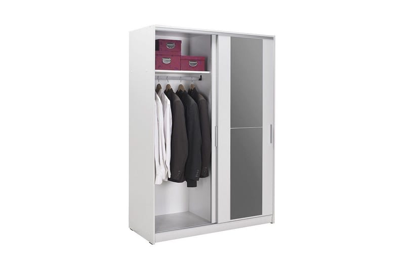 Garderobe Jovel Hvit - Hvit - Oppbevaring - Garderober & garderobesystem