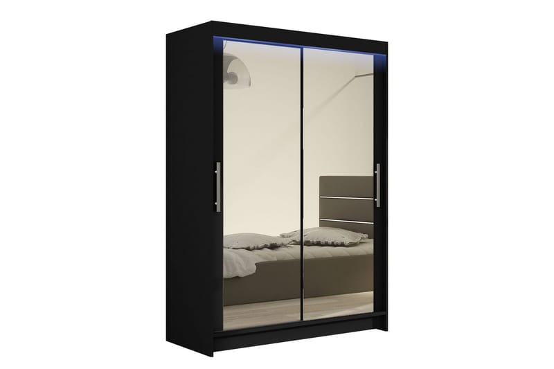 Garderobe Miami 120x58x200 cm - Beige - Garderober & garderobesystem