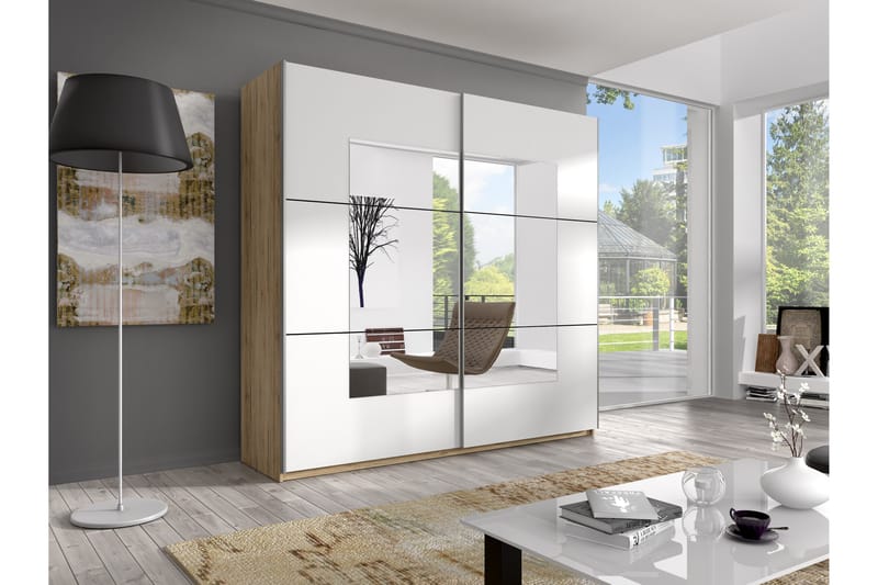 Garderobe Urbina - Tre | Hvit - Garderober & garderobesystem