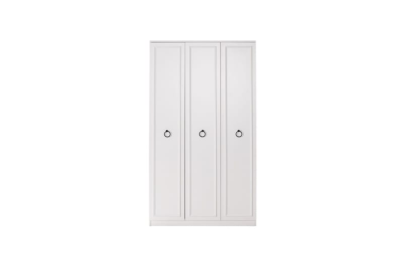 Ajra Garderobe 103x185 cm Hvit, Hanah Home