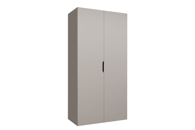 Abano Garderobeskap 52x202 cm - Beige - Oppbevaring - Garderober & garderobesystem