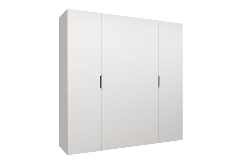 Abano Garderobeskap 52x202 cm, Hvit