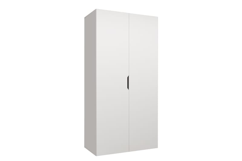 Abano Garderobeskap 52x202 cm - Hvit - Oppbevaring - Garderober & garderobesystem