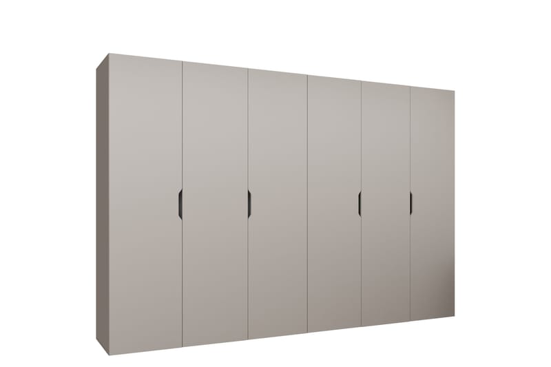 Abano Garderobeskap 52x202 cm - Hvit - Oppbevaring - Garderober & garderobesystem