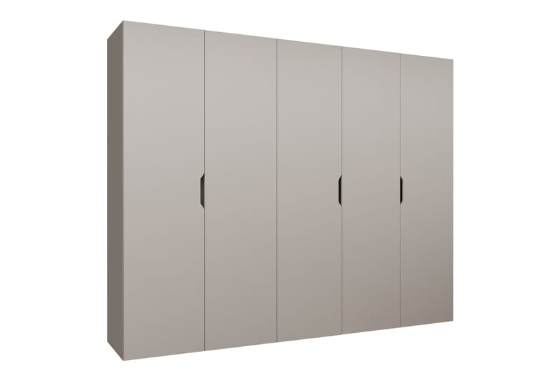 Abano Garderobeskap 52x202 cm i Tre, Beige