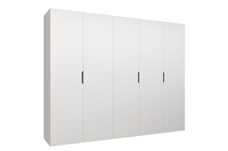 Abano Garderobeskap 52x202 cm i Tre, Hvit