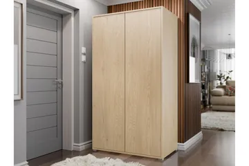 Agawal Garderob 100x178 cm - Brun - Oppbevaring - Garderober & garderobesystem