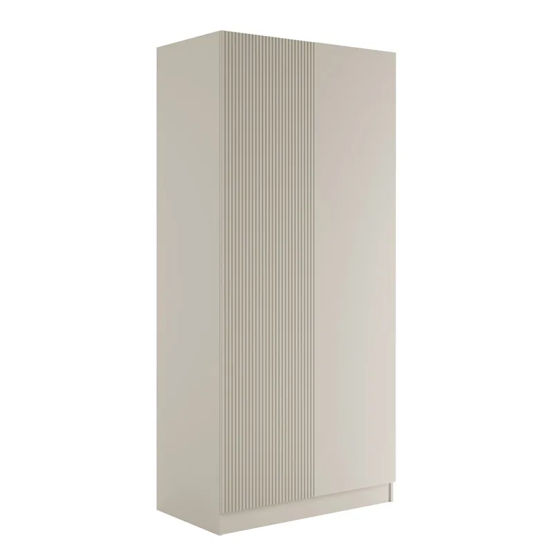 Amelus Garderobeskap 103x220 cm, Beige
