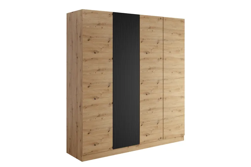 Amelus Garderobeskap 205x220 cm, Brun