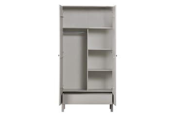 Antonie Garderobeskap 53x100 cm - Grå - Oppbevaring - Garderober & garderobesystem