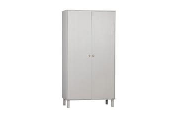 Antonie Garderobeskap 53x100 cm - Grå - Oppbevaring - Garderober & garderobesystem