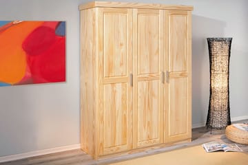 Bailey Garderobe 140 cm - Furu - Oppbevaring - Garderober & garderobesystem