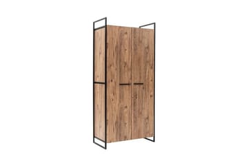 Batler Garderobe 52x104 3 Dører - Natur - Oppbevaring - Garderober & garderobesystem