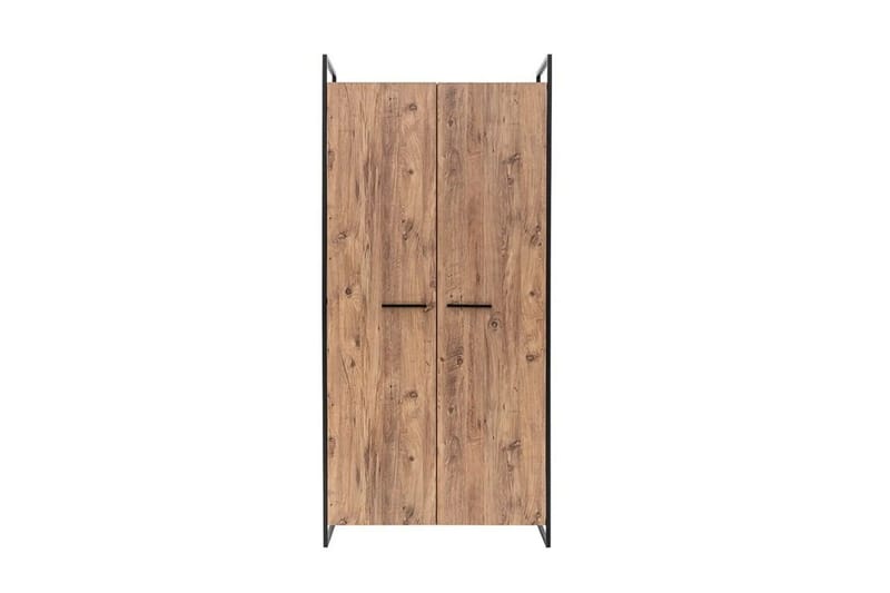 Batler Garderobe 52x104 3 Dører - Natur - Oppbevaring - Garderober & garderobesystem