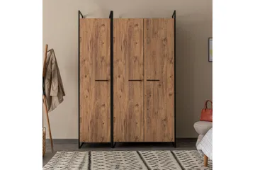 Batler Garderobe 52x104 3 Dører - Natur - Oppbevaring - Garderober & garderobesystem