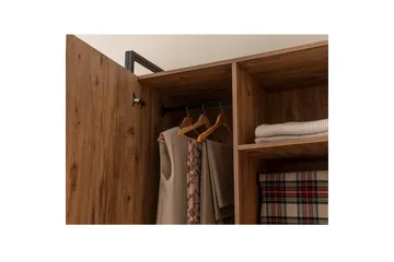 Batler Garderobe 52x104 3 Dører - Natur - Oppbevaring - Garderober & garderobesystem