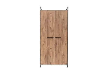 Batler Garderobe 52x104 4 dører - Natur - Oppbevaring - Garderober & garderobesystem