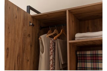 Batler Garderobe 52x104 5 Dører - Natur - Oppbevaring - Garderober & garderobesystem