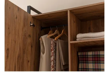 Batler Garderobe 52x104 5 Dører - Natur - Oppbevaring - Garderober & garderobesystem