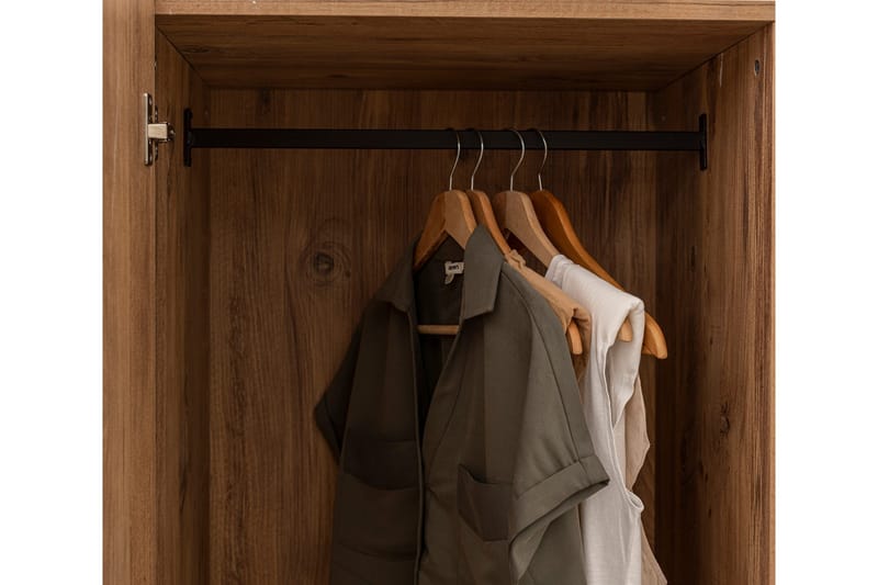 Batler Garderobe 52x104 5 Dører - Natur - Oppbevaring - Garderober & garderobesystem