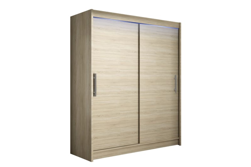 Bay Garderobe 150x200 cm - Brun - Oppbevaring - Garderober & garderobesystem