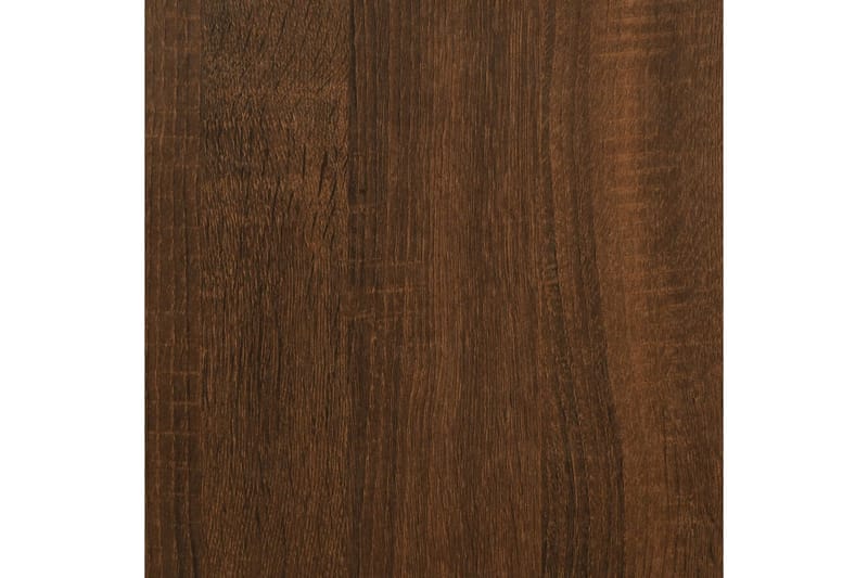 beBasic Garderobe brun eik 80x52x180 cm konstruert tre - Brun - Garderober & garderobesystem - Garderobeskap
