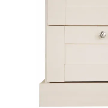 Binz garderobe 122x130 cm - Kasjmirkrem - Oppbevaring - Garderober & garderobesystem