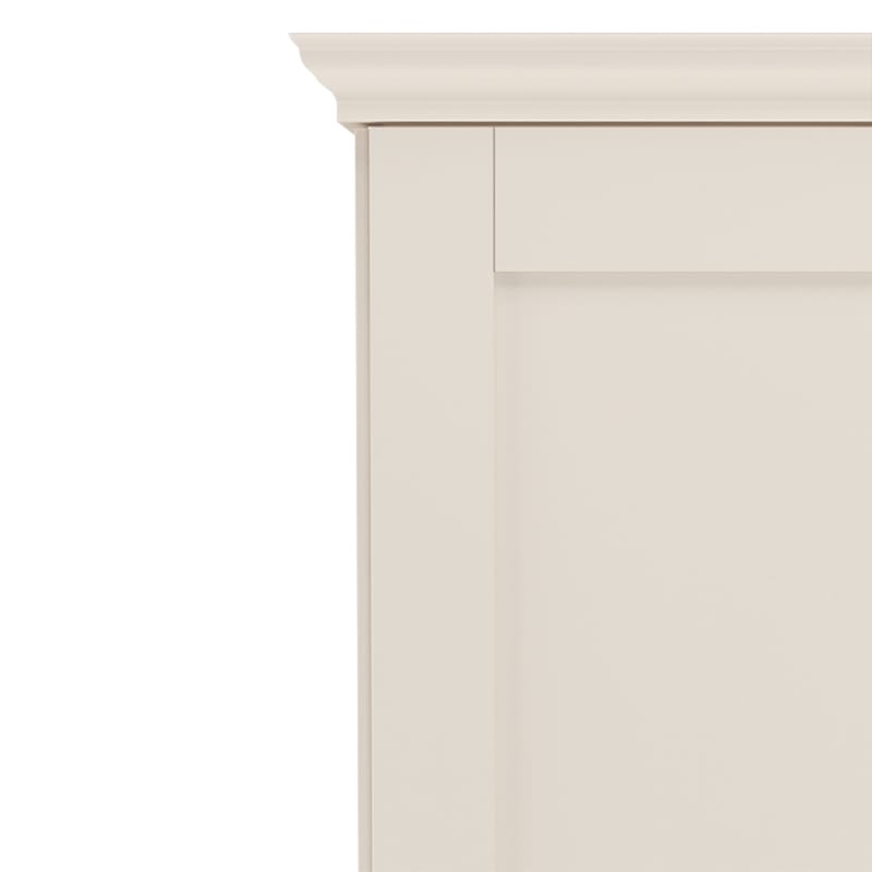 Binz garderobe 83x130 cm - Kasjmirkrem - Oppbevaring - Garderober & garderobesystem