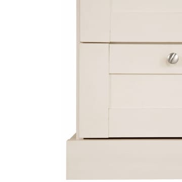 Binz garderobe 83x130 cm - Kasjmirkrem - Oppbevaring - Garderober & garderobesystem