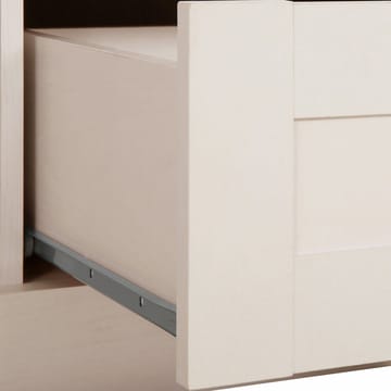 Binz garderobe 83x130 cm - Kasjmirkrem - Oppbevaring - Garderober & garderobesystem