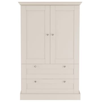 Binz garderobe 83x130 cm - Kasjmirkrem - Oppbevaring - Garderober & garderobesystem
