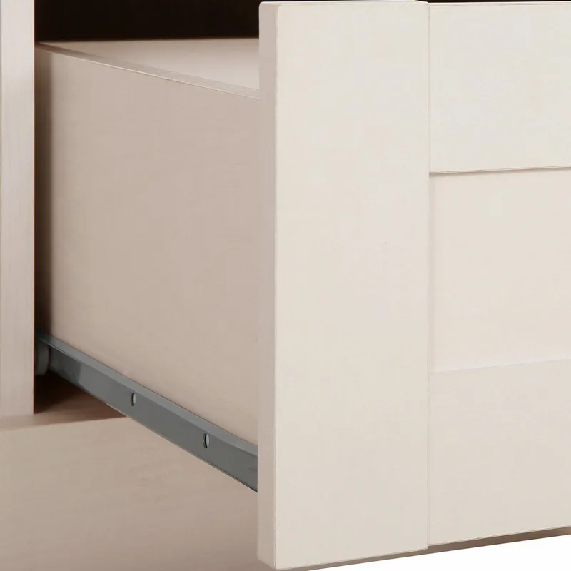 Binz hallskap 60x180 cm - Kasjmirkrem - Oppbevaring - Garderober & garderobesystem