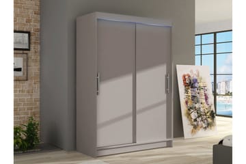 Biscayne Garderobeskap 120x200 cm - Svart - Oppbevaring - Garderober & garderobesystem