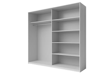 Bovera Garderobeskap 61x200 cm - Livlig - Oppbevaring - Garderober & garderobesystem