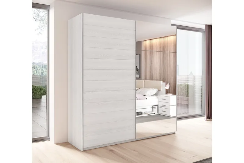 Bovera Garderobeskap 61x200 cm - Livlig - Oppbevaring - Garderober & garderobesystem